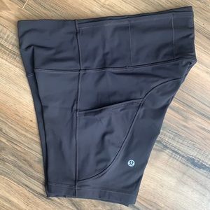 Lululemon Align Short 6”. Dark Grey. Size: 6.